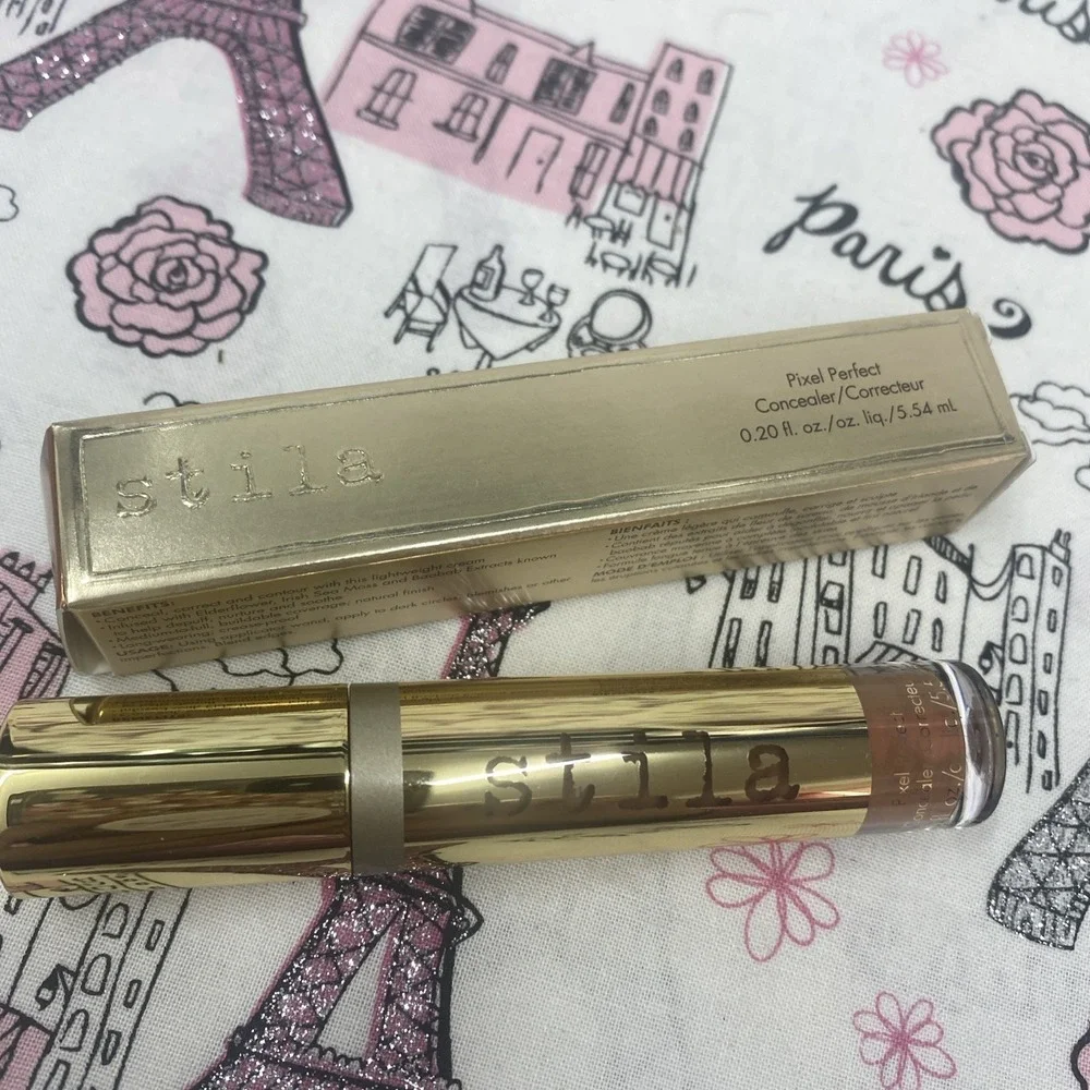 Stila Cosmetics Pixel Perfect‎ Concealer Lightweight Cream Tan/Deep 0.2oz NEW
